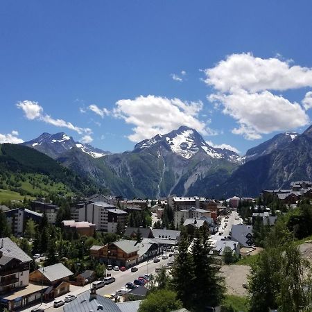 Ferienwohnung Magnifique Vue Centre Station Les Deux Alpes Exterior foto