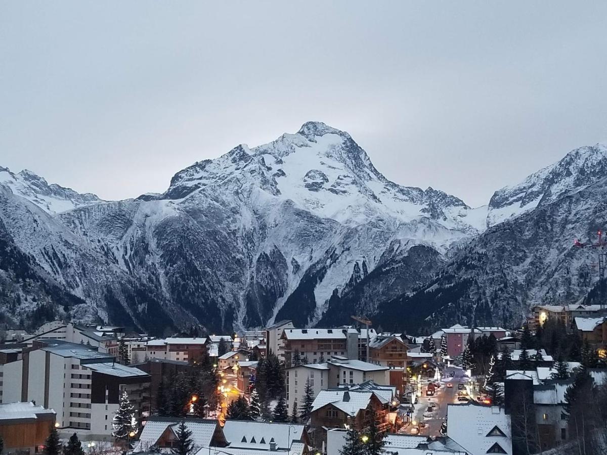 Ferienwohnung Magnifique Vue Centre Station Les Deux Alpes Exterior foto